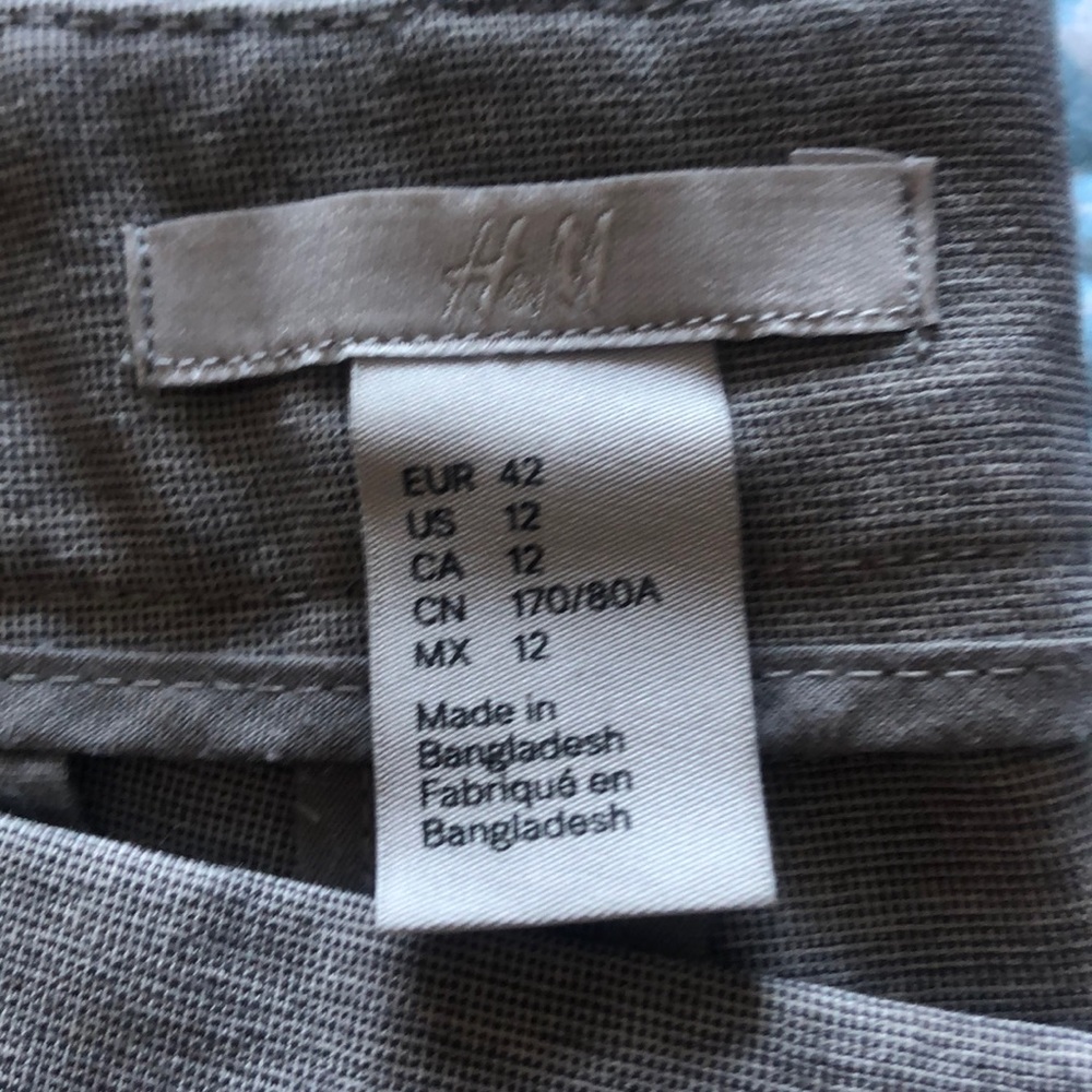 H&M grey slacks - Picture 2 of 3